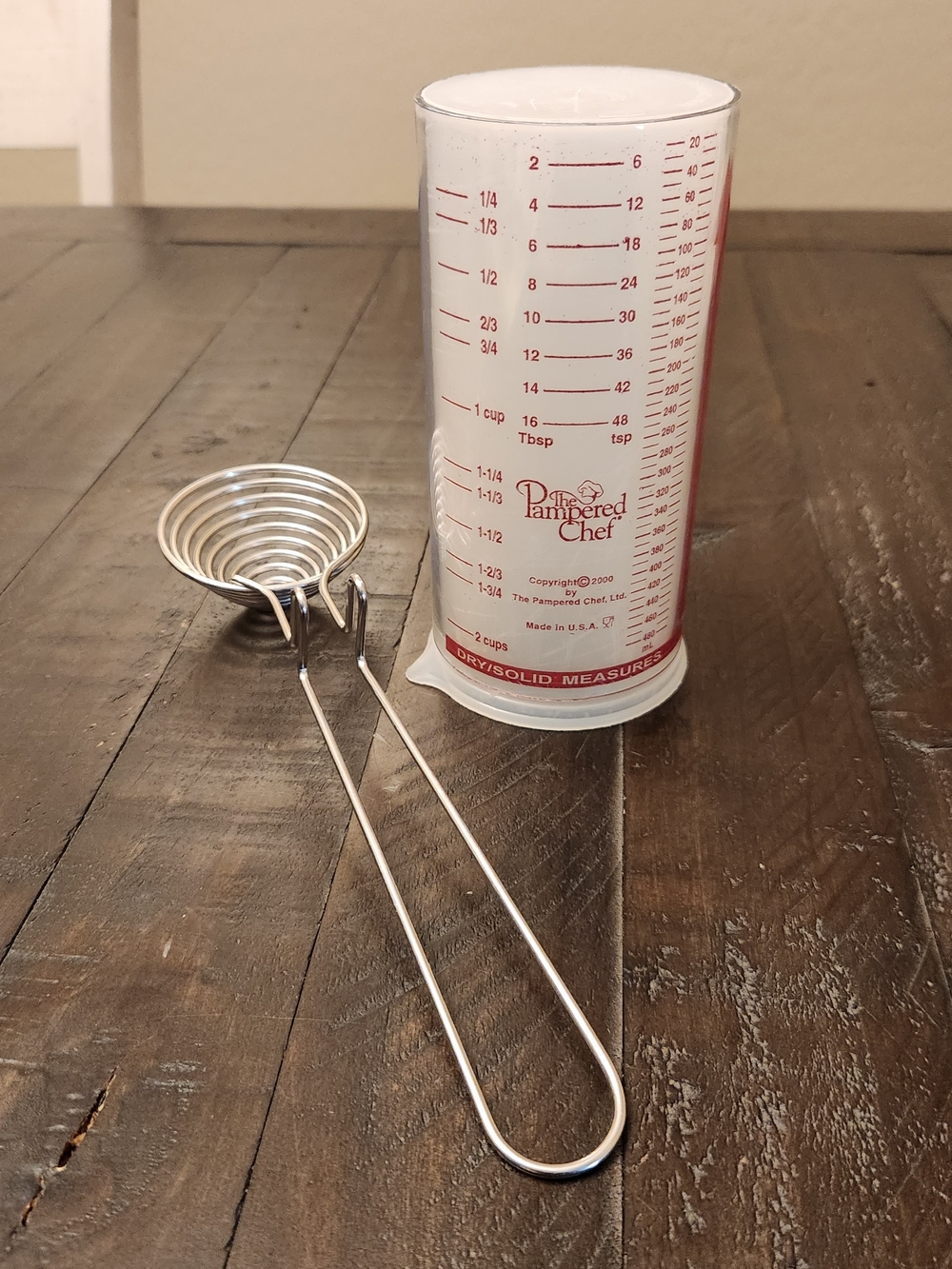 Pampered Chef Kitchen Bundle – Measure-All Cup & Stainless Steel Egg Separator